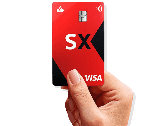 Cartão de crédito Santander SX sem anuidade