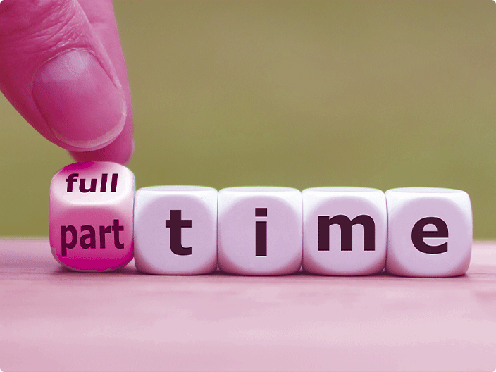 dados com dois tipos de mensagem sobre o seu tempo
