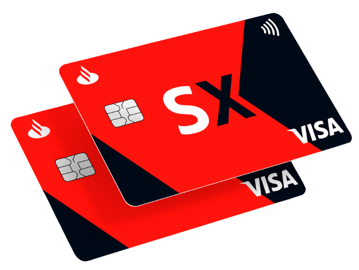 Cartão de crédito sx santander