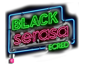 logo de outdoor serasa anunciando a black friday