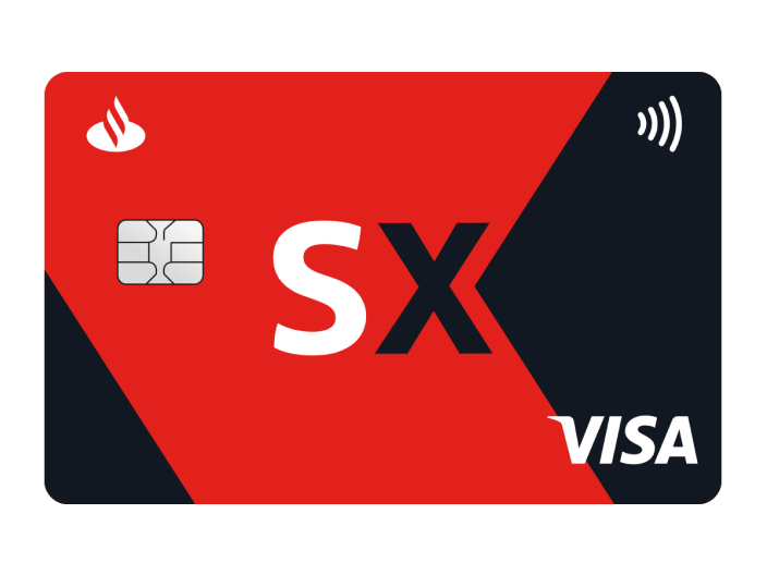 Cartão de crédito santander sx free