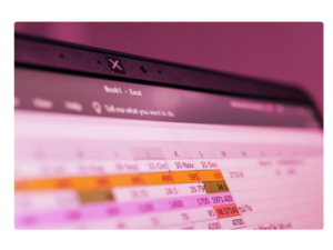 Tabela com preços de todas as despesas para fazer um controle financeiro