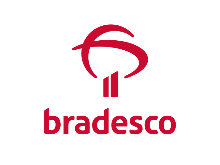 Logo bradesco parceiro da serasa