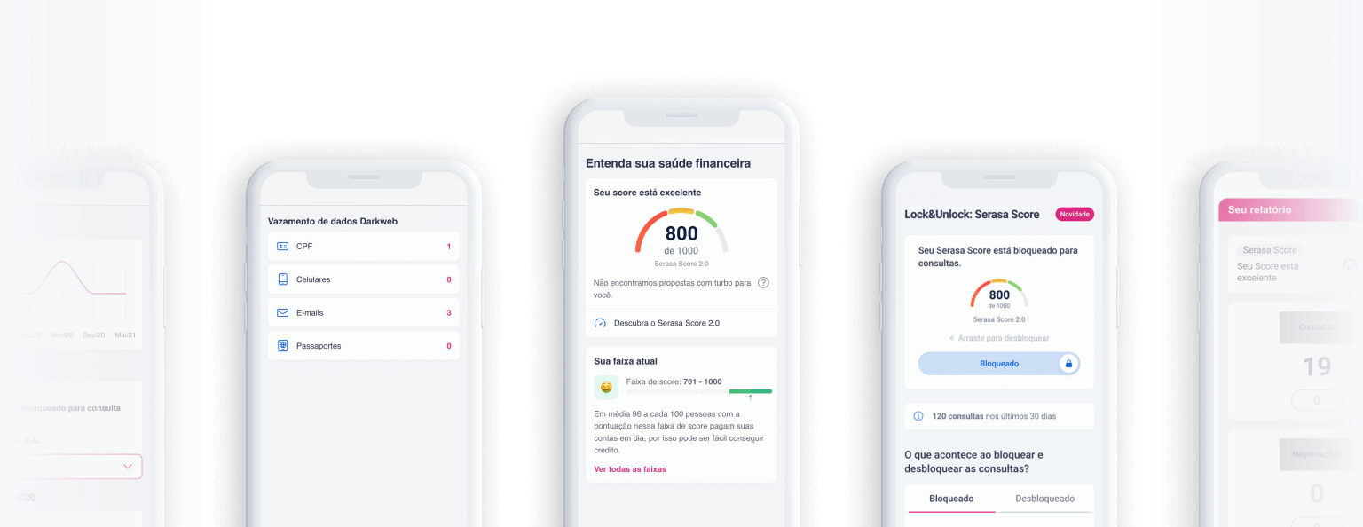 Celular exibindo área logada personalizada com todas as funcionalidades exclusivas do assinante Premium