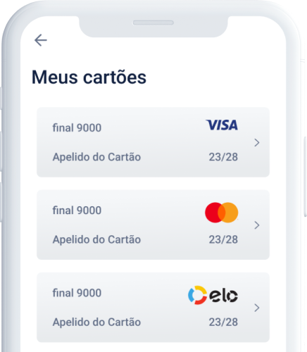 celular no app Serasa na tela da carteira digital Serasa.